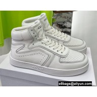 Celine Ct-01 "z" Trainer High Top Sneakers In Calfskin White 2022