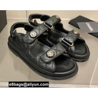 Chanel CC Logo Beach Sandals G35927 07 2022