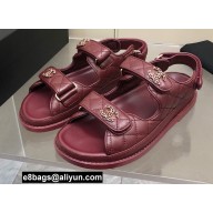 Chanel CC Logo Beach Sandals G35927 08 2022