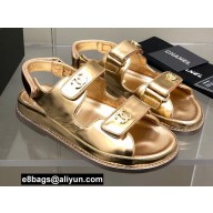 Chanel CC Logo Beach Sandals G35927 17 2022