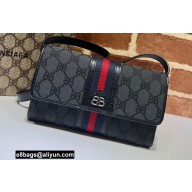 Gucci x Balenciaga The Hacker Project Mini Bag 680131 GG Canvas Black 2022