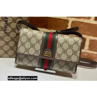 Gucci x Balenciaga The Hacker Project Mini Bag 680131 GG Canvas Beige 2022