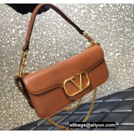 Valentino VLogo Signature Loco Shoulder Bag Brown 2022