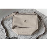 Givenchy Mini Pandora Bag in Grained Leather Creamy