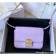 Givenchy Small 4G Bag in Box Leather Lilac