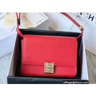 Givenchy Medium 4G Bag in Box Leather Red