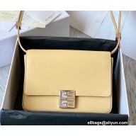 Givenchy Medium 4G Bag in Box Leather Light Yellow