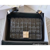 Givenchy Medium 4G Bag in Box Leather Embossed Black