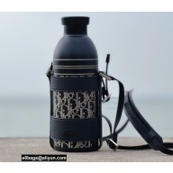Dior Aqua Bottle Holder Black with Shoulder Strap