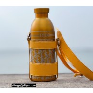 Dior Aqua Bottle Holder Gold with Shoulder Strap