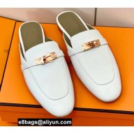 Hermes Kelly Buckle Oz Mules 10