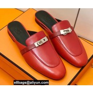 Hermes Kelly Buckle Oz Mules 13