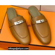 Hermes Kelly Buckle Oz Mules 14