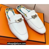 Hermes Kelly Buckle Oz Mules 19