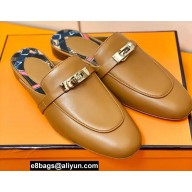 Hermes Kelly Buckle Oz Mules 25