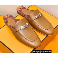 Hermes Kelly Buckle Oz Mules 35