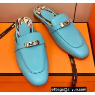 Hermes Kelly Buckle Oz Mules 37