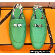 Hermes Kelly Buckle Oz Mules 39