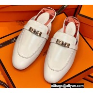 Hermes Kelly Buckle Oz Mules 44