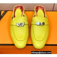 Hermes Kelly Buckle Oz Mules 47