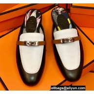 Hermes Kelly Buckle Oz Mules 50