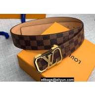Louis Vuitton Width 4cm Belt 43 2022