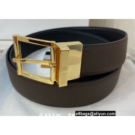 Bally Width 3.5cm Belt 08 2022