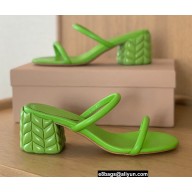 Gianvito Rossi Heel 6cm FLOREA Slip-on Mules Green 2022