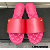 Chanel Satin Mules G38858 Pink 2022