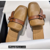 Loewe Gate flat mules in calfskin Brown/Tan 2022