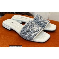 Prada Embroidered fabric slides 02 2022