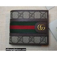 Gucci Ophidia GG wallet 597606 Brown 2022