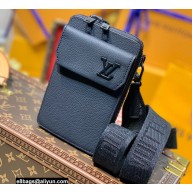 Louis Vuitton Aerogram leather Phone Pouch Bag M57089