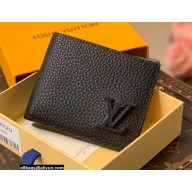 Louis Vuitton Aerogram leather Multiple Wallet M69829 Black