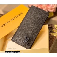 Louis Vuitton Aerogram leather Brazza Wallet M69980 Black