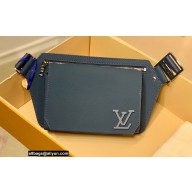 Louis Vuitton Aerogram leather New Sling Bag Blue