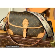 Louis Vuitton Monogram Canvas Diane Bag M45985 Black