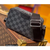 Louis Vuitton Damier Graphite canvas Alpha Wearable Wallet Bag N60418