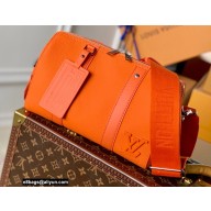 Louis Vuitton Aerogram leather City Keepall Bag Orange