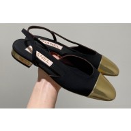 Chanel Slingbacks G31319 Black/Gold 2022