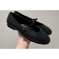 Chanel Ballerinas G38897 Lambskin Black 2022
