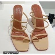 Amina Muaddi Heel 9.5cm Wedge Naima Sandals 03 2022