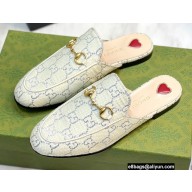 Gucci Horsebit Princetown Slippers GG Canvas Lame 2022