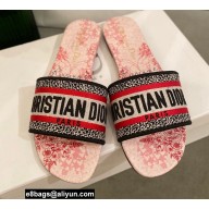 Dior Embroidered Cotton Dway Slides 16 2022