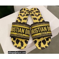 Dior Embroidered Cotton Dway Slides 13 2022