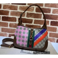 Gucci Jackie 1961 Small Hobo Bag 636706 Stripes Print
