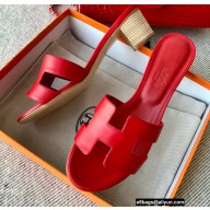 Hermes Heel 5cm Oasis Sandals in Swift Box Calfskin 13