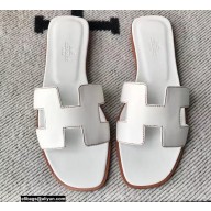 Hermes Oran Flat Sandals in Swift Box Calfskin 03