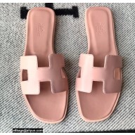 Hermes Oran Flat Sandals in Swift Box Calfskin 21