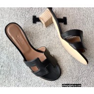 Hermes Heel 5cm Oasis Sandals in Swift Box Calfskin 30
